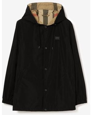 Burberry Reversible Check Jacket - Black