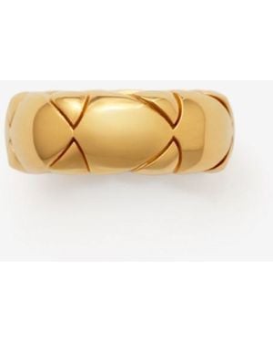 Burberry Shield Segment Ring - Metallic