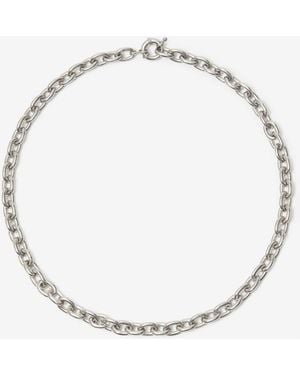 Burberry Charm Chain Necklace - Metallic