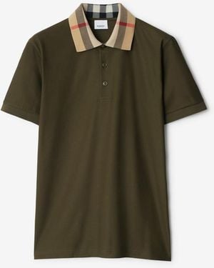Burberry Check Polo Shirts for Men Up to 61 off Lyst