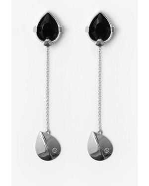 イヤリング [BURBERRY] Ladies Gold-plated And Resin Hoof Drop Earrings Burberry Ladies Gold-plated And Resin Hoof Drop Earrings