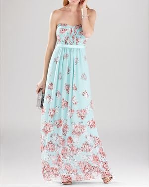 SALE!!BCBG MAXAZRIAスワロフスキーロングワンピ―ス BCBG MAXAZRIA ロングワンピース 美品 - メルカリ