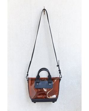 HUNTER Original Clear Mini Tote Bag - Brown