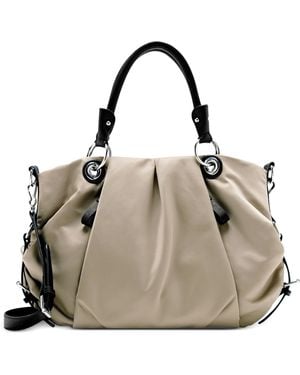 Vince Camuto Cris Nylon Satchel - Black