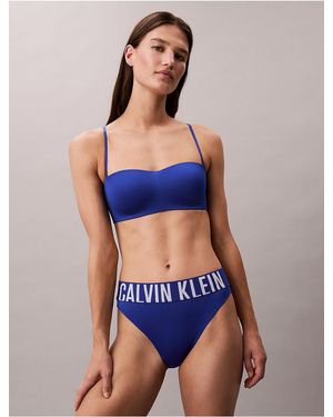 Calvin Klein Intense Power Lightly Lined Bralette - Blue