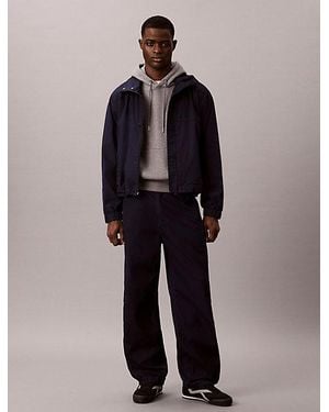 Calvin Klein Jeans Relaxed Tech Denim Trousers - Multicolour