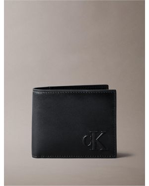 Calvin Klein Sculpted Impression Bifold Wallet - Gray