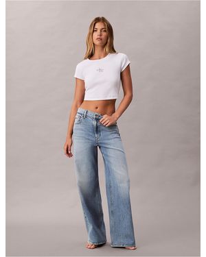 Calvin Klein Calvin Klein Low Rise Baggy Jeans - Blue