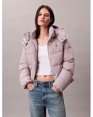 Calvin Klein Jeans Monogram Puffer Jacket - Multicolour