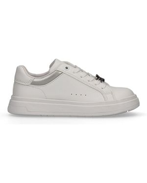 Calvin Klein Kids Signature Logo Trainers - White