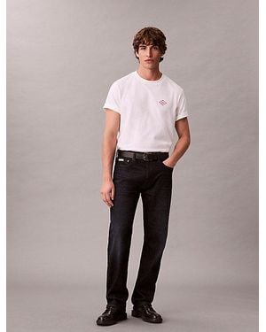 Calvin Klein Standard Straight Fit Jeans - Pink