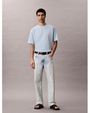 Calvin Klein 90's Straight Jeans - Gris