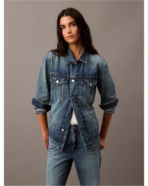 Calvin Klein Selvedge Denim Jacket - Blue