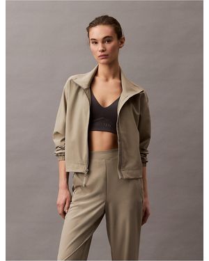 Calvin Klein Calvin Klein Modern Sport Windbreaker Jacket - Gray