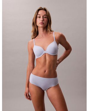 Calvin Klein Lightly Lined Full Coverage Bra - Brown