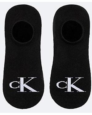 Calvin Klein 2-Pack Footies - Zwart