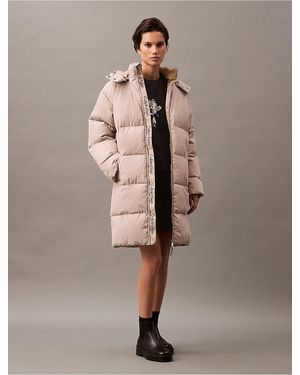 Calvin Klein Calvin Klein Heavyweight Relaxed Puffer Jacket - Natural