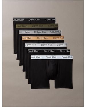 Calvin Klein Microfiber Stretch 7-Pack Boxer Brief - Multicolor