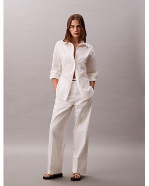 Calvin Klein Lässige Baumwollhose - Mehrfarbig