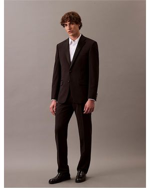Calvin Klein Tuxedo Blazer - Black