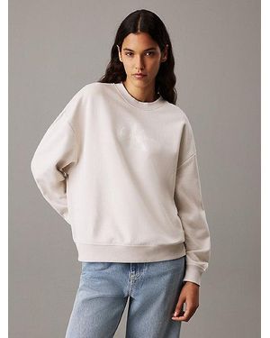 Calvin Klein Monogram Sweatshirt - Grijs