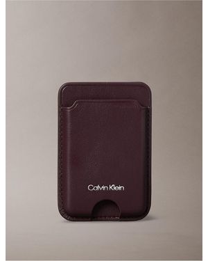 Calvin Klein Phone Card Wallet - Purple