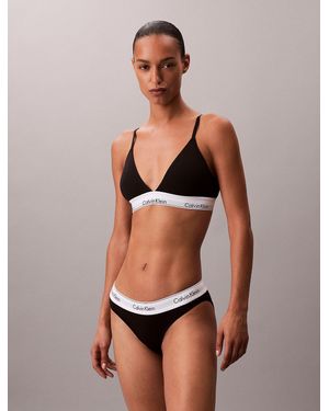 Calvin Klein Lightly Lined Triangle Bralette - Multicolour