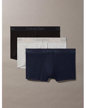 Calvin Klein 3Er-Pack Boxershorts – Ultra Soft Modal - Blau