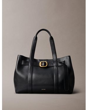 Calvin Klein Sac Cabas Avec Ceinture - Noir