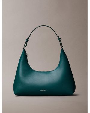 Calvin Klein Sac Bandoulière Avec Logo Métallisé - Vert