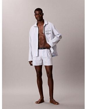Calvin Klein Boxers Cotton Poplin - Multicolour