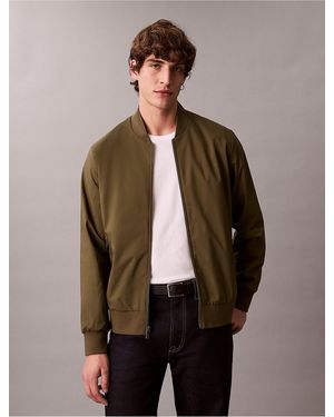 Calvin Klein Matte Bomber Jacket - Multicolor