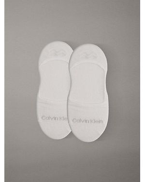 Calvin Klein 2-Pack Vochtafvoerende Onzichtbare Sokken - Grijs
