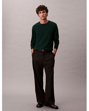 Calvin Klein Merino Wool Classic Jumper - Multicolour