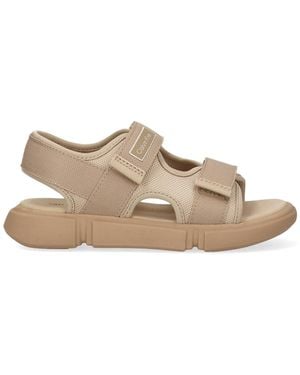 Calvin Klein Kids Velcro Sandals - Natural