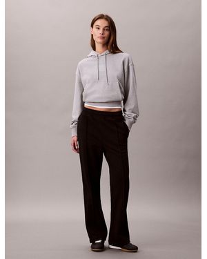 Calvin Klein Cotton Terry Track Trousers - Grey