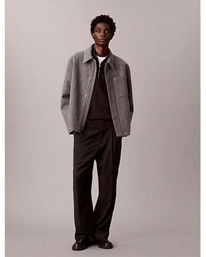 Calvin Klein Tech Filled Shirt Jacket - Multicolour
