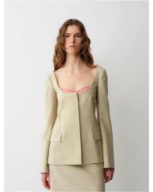 Calvin Klein Camille Jacket - Natural