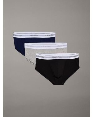 Calvin Klein Modern Air Sport Briefs Multipack - Grey