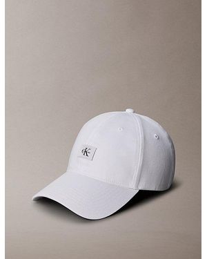 Calvin Klein Gorra con parche de monograma tejido - Metálico