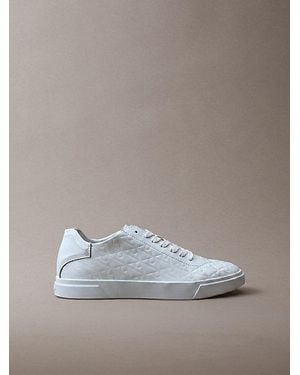 Calvin Klein Durable Traction Chunky Logo Trainers - Metallic