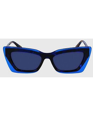 Calvin Klein Jeans Cat Eye Sunglasses - Blue