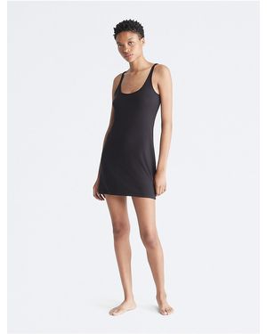 Calvin Klein Ultra-Light Lounge Chemise - White