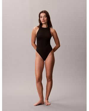 Calvin Klein Body A Canotta Vogatore - Nero