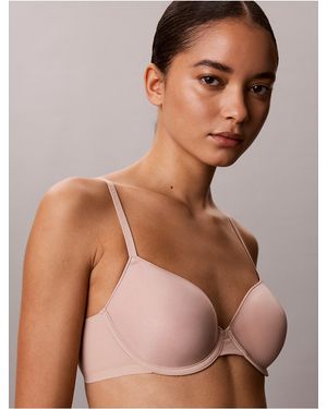 Calvin Klein Lightly Lined Demi Bra Perfectly Fit Ultralight - Natural