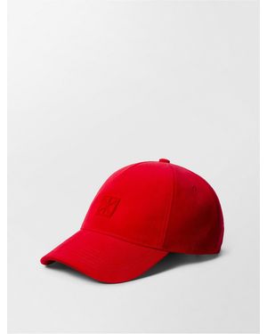 Calvin Klein Lunar New Year Emblem Logo Baseball Cap - Red