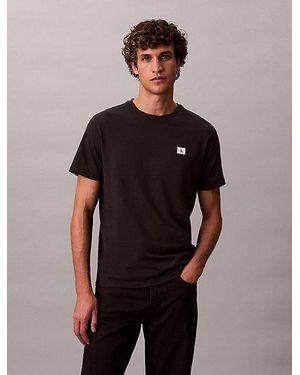 Calvin Klein Jeans Cotton Badge T-Shirt - Black