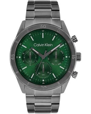 Calvin Klein Chronograph Bracelet Watch - Green