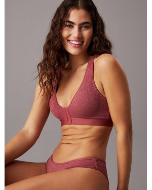 Calvin Klein Lace Recovery Bralette - Multicolour