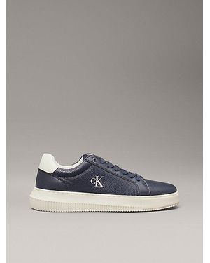 Calvin Klein Sneakers Aus Leder - Grau